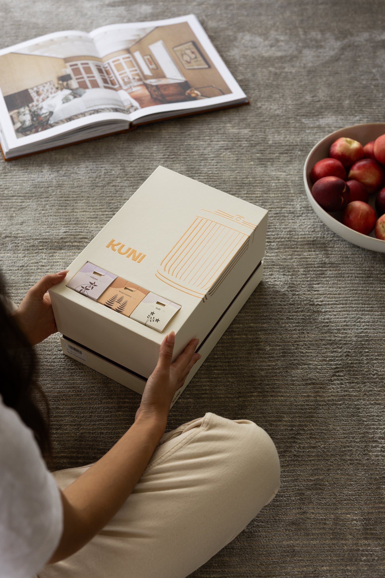 מפיץ ריח חכם וקפסולות במסלול